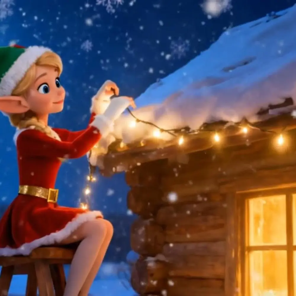 Lady Elf from Trusty Saves Christmas